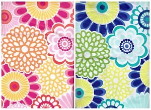 Flowers Bloom Blast Vinyl Tischdecke mit Reißverschluss Regenschirm Lochgröße/Farbe gebraucht - Bild 1 von 3
