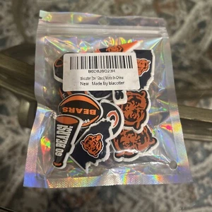Chicago Bears 12 Pcs Shoe Charms - Picture 1 of 3