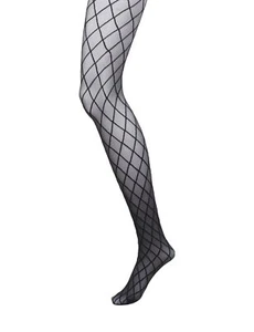 Hanes L'eggs Casual Women's Fashion Diamond Tights, Control Top, Sheer Toe, - Picture 1 of 4