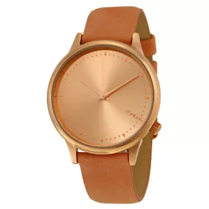 Komono Unisex Estelle Cutout Quality Leather Watch Seashell KOM-W2450 RRP£90 - Picture 1 of 1