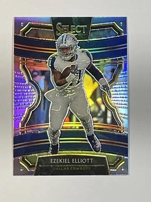 2019 Panini Select #74 Ezekiel Elliott Silver Prizm - Image 1 of 2
