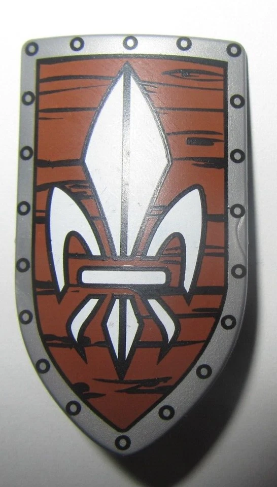 Playmbil Bouclier  lys Moyen Âge Médiéval iso10 Château NEUF - Photo 1/1