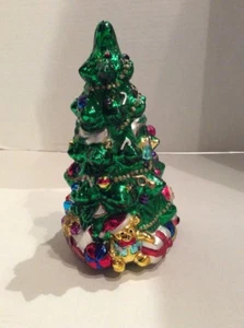 Vidrio Vintage Árbol de Navidad Decoración Regalos Caballo Mecedor Vidrio Decorado - Imagen 1 de 10