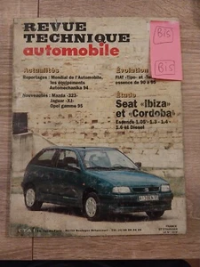 revue technique Seat Ibiza Cordoba 1.05 1.3 1.4 1.9 D cl clx glx gt rta  - Picture 1 of 13