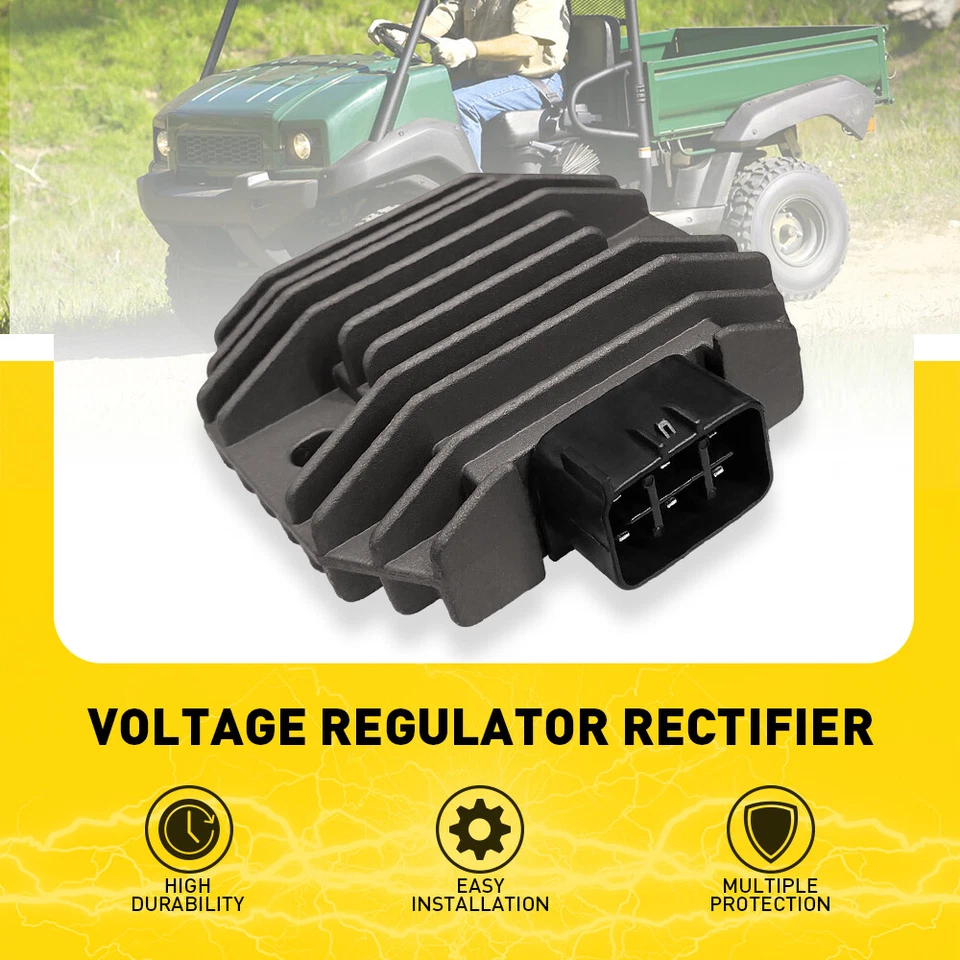 Voltage Regulator Rectifier For Kawasaki MULE 4010 KAF620S 4X4 TRANS 2009-2020 - Image 1 of 4