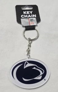 NEW PENN STATE Nittany Lions Keyring, Key Ring, Key Chain - Oval - Picture 1 of 5