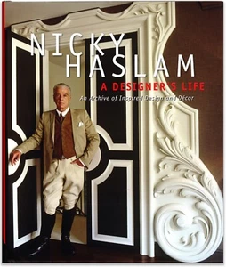 A Designer's Life - Signed by Nicky Haslam - True First Edition  - Bild 1 von 2