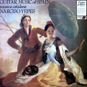 Narciso Yepes - Guitar Music Of Spain • Musica Catalana LP 1982 (VG+/VG+) ' - Picture 1 of 1