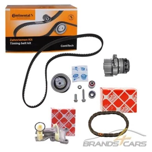 ZAHNRIEMENSATZ + WASSERPUMPE + STEUERKETTE SATZ FÜR VW GOLF 5 1K 2.0 GTI - Bild 1 von 6