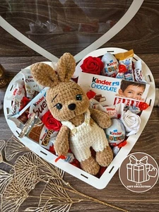 Geschenk, Herzbox mit Süßigkeiten für Liebste Ehefrau Mutter Schwester Tochter - Bild 1 von 2