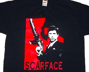 CAMISETA HOMENAJE VINTAGE AÑOS 90 SCARFACE TONY MONTANA FRUIT OF THE LOOM XL - Imagen 1 de 2