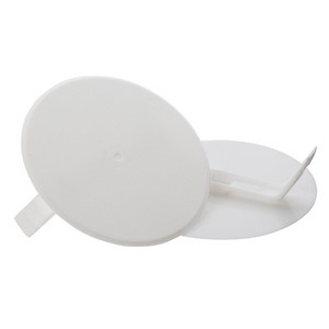 20x universal Federdeckel, Klemmdeckel, Schalter, Dosen Ø 70mm, Abdeckung