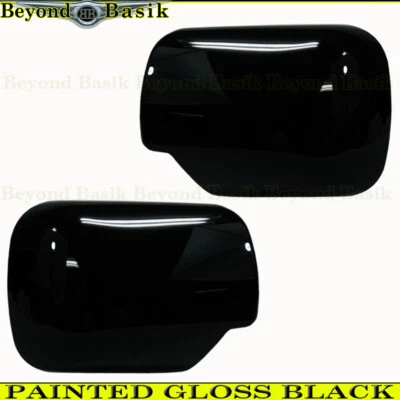 Cubiertas de espejos retrovisores negras brillantes para Nissan Titan Armada 2004-2015 sin remolque Foto 1 de 4