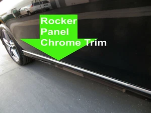 FOR INFINmodels ROCKER PANEL Body Side Molding CHROME Trim 2pc - INFI2004-2019 - Bild 1 von 4