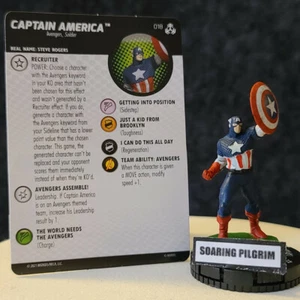 CAPTAIN AMERICA - 018 UNCOMMON War of the Realms Marvel Heroclix #18 - Picture 1 of 1