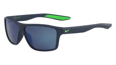 NOVO Óculos de Sol Nike EV1072-434 Azul Fosco Premier M com Lentes Espelho Azul - Imagem 1 de 3