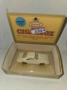 Vintage 1967 Mint In Box Aurora Cigarbox White Olds Oldsmobile Toronado,6108 - Picture 1 of 12