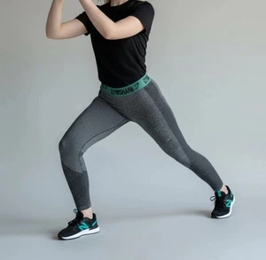 Gymshark Leggings Damen MediumGrün Low Rise Dry Seamless Athletic Flex Running - Bild 1 von 12