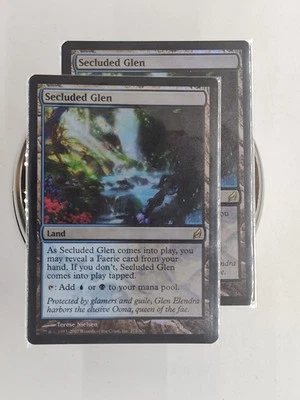 Secluded Glen FOIL Lorwyn - NM! Small Seller ✉️ Fast Free Shipping! - Image 1 of 2