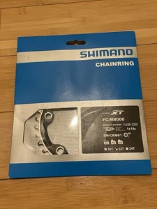 Catena Shimano XT FC-M8000 SM-CRM81 96bcd 4 bulloni 32t 1x11 velocità 11s 4x96 - Foto 1 di 2