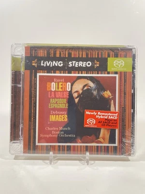 SACD: Ravel Bolero La Valse + Debussy - Munch BSO - Super Audio CD Hybrid SEALED - Image 1 of 3