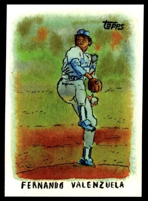 2025 Topps Shoebox Treasures by Andy Friedman Fernando Valenzuela #11 - Image 1 of 2
