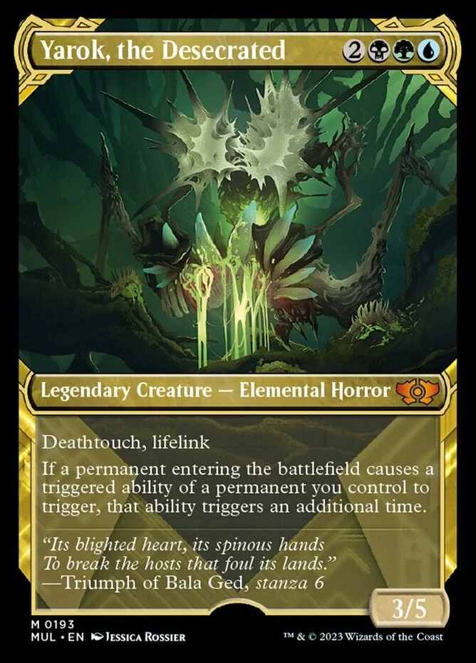 Near Mint x 1 Yarok, the Desecrated - Halo Foil Multiverse Legends Variants - Image 1 of 1