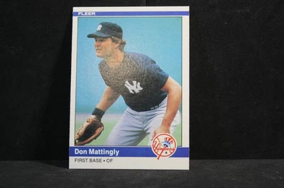 Карта 1984 Fleer NMT-MT Don Mattingly - Изображение 1 из 2
