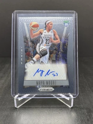 2024 Panini Prizm WNBA Basketball Maya Moore Throwback Autograph Auto #TB-MM - Image 1 of 2