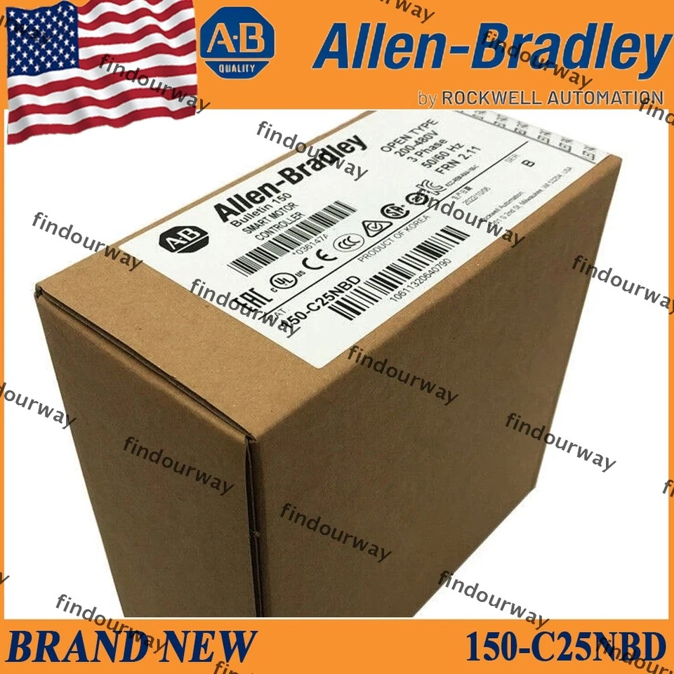NEW IN BOX 150-C25NBD PLC-AB SMC-3 Smart Motor Controller 150C25NBD US - Image 1 of 4