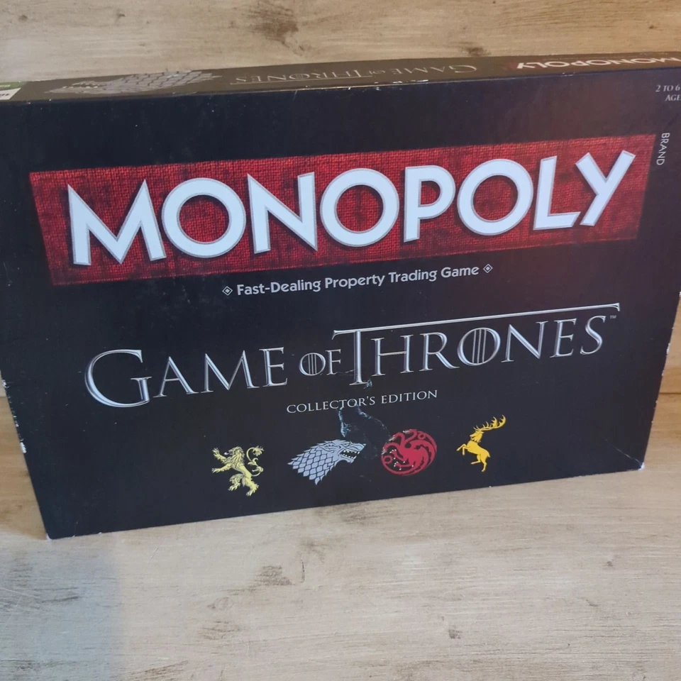 MONOPOLY GAME OF THRONES COLLECTORS EDITION - Image 1 of 4