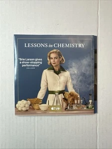 Lessons in Chemistry Complete Season Apple tv FYC DVD - Rare Screener Promo - Imagen 1 de 8