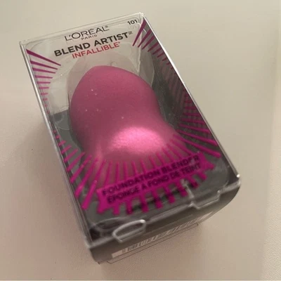 L'Oreal Blend Artist Infallible Makeup Sponge - Pink - Image 1 of 4