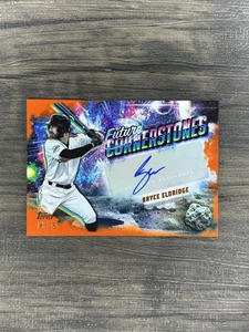 2025 Topps Pro Debut Future Cornerstones Orange Bryce Eldridge Auto /25 #FC-BE - Picture 1 of 3