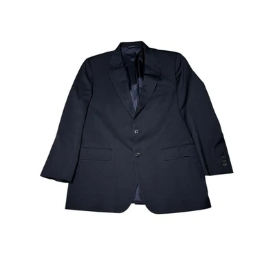 Blazer Brooks Brothers 1818 Madison Negro Hecho en EE. UU. Carrera Empresarial Talla 46 Foto 1 de 4