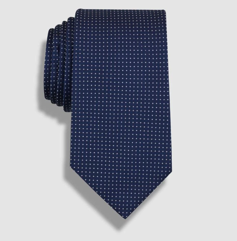 Corbata formal de seda a lunares azul para hombre Nautica talla 59x3 Foto 1 de 1