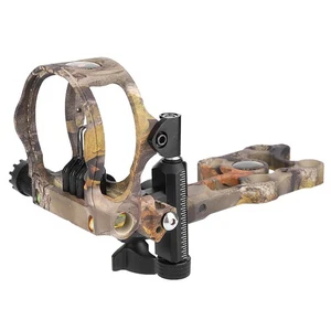 Quality 5 Pin Archery Shooting Compound Bow Sight Set With Light For ZM - Picture 1 of 8