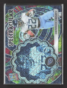 2023 Panini Spectra Spectracular Derrick Henry #S-DH Mojo /25 - Foto 1 di 2