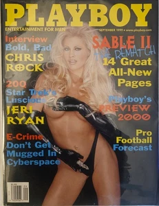 PLAYBOY September 1999 Magazine SABLE II REMATCH WWE DIVA - Imagen 1 de 1
