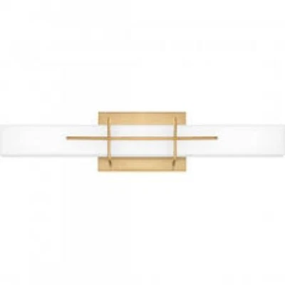 Barra de luz de tocador de baño Quoizel PCGI8523AB Foto 1 de 3