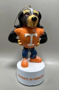 Raro adorno de mascota de la Universidad de Tennessee NCAA Sr. Navidad juega canción de lucha - Imagen 1 de 9