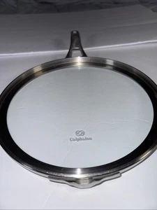 Calphalon Premier Space Saving Flat Glass Lid 10” Diameter Replacement lid only - Picture 1 of 3