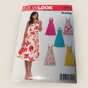 Vestido New Look Costura Patrón 6557 Misses Talla 8-18 - Imagen 1 de 2