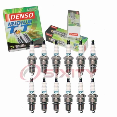 Velas de ignição Denso Iridium TT de 12 peças para 1971-1974 Jaguar XKE 5.3L V12 ix - Imagem 1 de 4