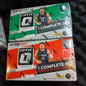 2020-21 Panini NBA Donruss Optic Complete Sets - New/Sealed Lot 1 Red & 1 Green - Bild 1 von 4