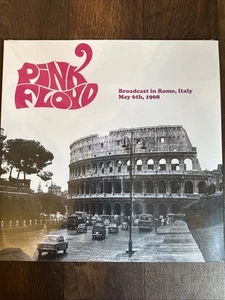Pink Floyd-Broadcast In Rome, Italy May 6th, 1968 LP (Limited 500)/ Sealed Copy - Picture 1 of 2