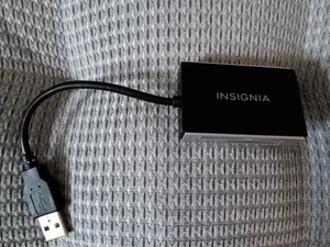 Insignia USB 2.0 SD MMC MS Memory Card Reader NS-CR2031 – Black - Picture 1 of 2