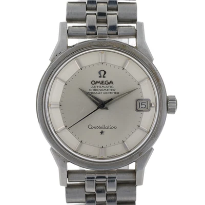 OMEGA Constellation Pie Pan 168.005 Automatic 35mm "Dog Leg Lugs" Men's Watch - Image 1 of 4