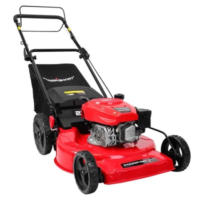 PowerSmart Self Propelled Lawn Mower 22", Gas Powered, 170cc, Steel Deck, New