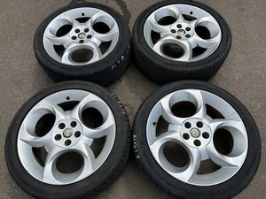 4* ALUFELGEN 46806955 ALFA ROMEO 156 215 45 R17 91Y SOMMERREIFEN - Bild 1 von 17